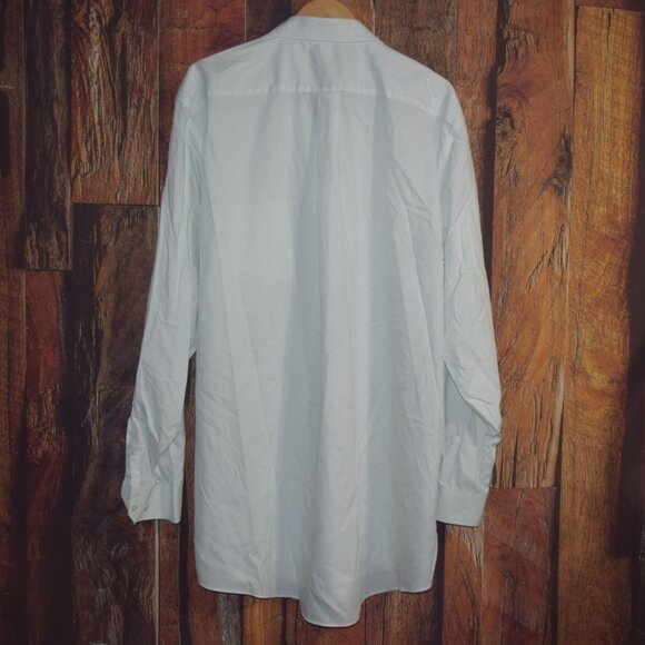 STAFFORD Executive Non-Iron Oxford Mens Sz 18.5 X-Tall 38-39 DRESS SHIRT - Picture 3 of 5